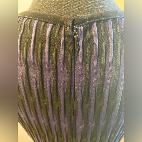 Black/blue Taylor Sleeveless Dress - Picture 5 of 8